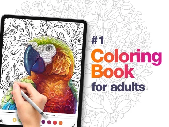 Coloring Book For Adults - Art screenshot 1