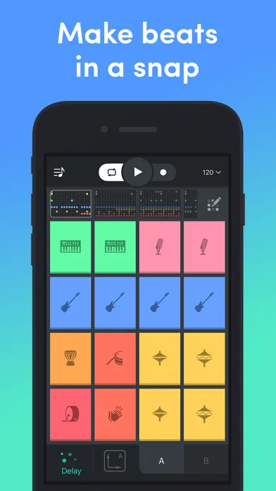 Beat Snap - Music & Beat Maker screenshot 1