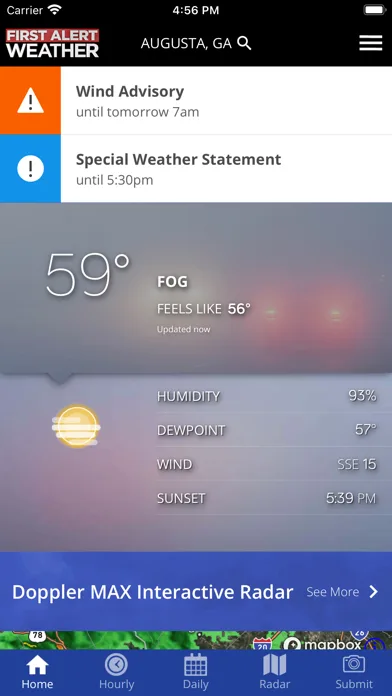 WRDW Weather screenshot 1