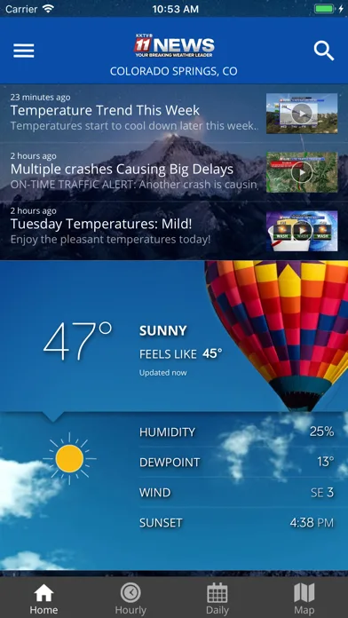KKTV Weather and Traffic screenshot 1