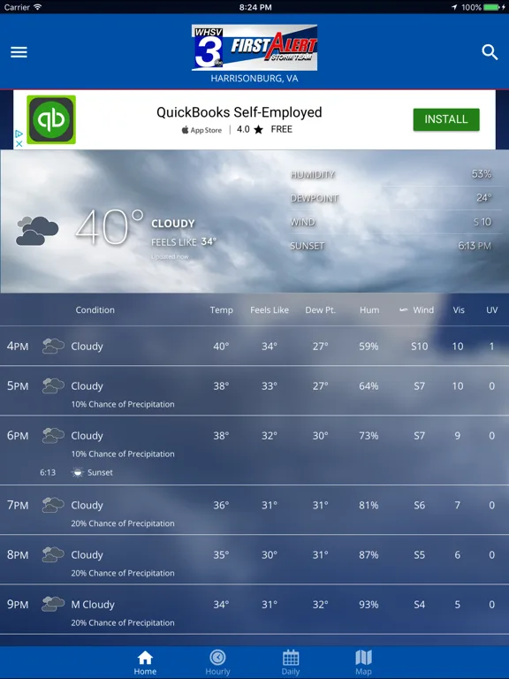 WHSV-TV3 Weather screenshot 5