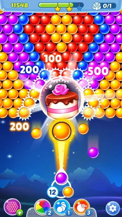 Bubble Shooter Ⓞ Pastry Pop screenshot 2