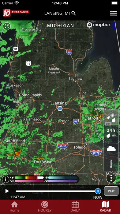 WILX First Alert Weather screenshot 4