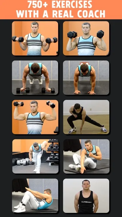 Dumbbell Home Workout for Men screenshot 2