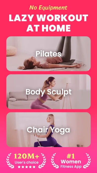 Workout for Women: Fit at Home screenshot 1