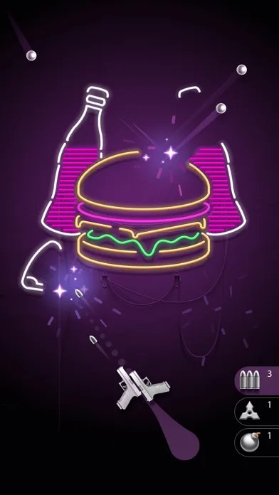 Hit the Light - Neon Shooter screenshot 1