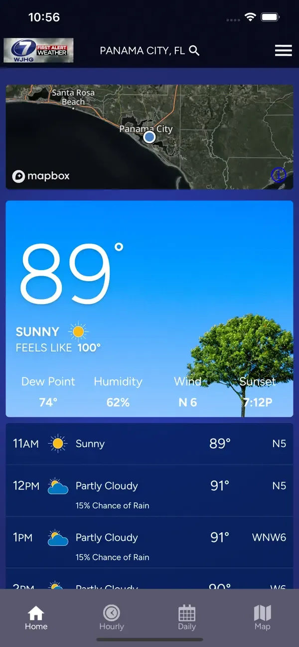 WJHG First Alert Weather screenshot 1
