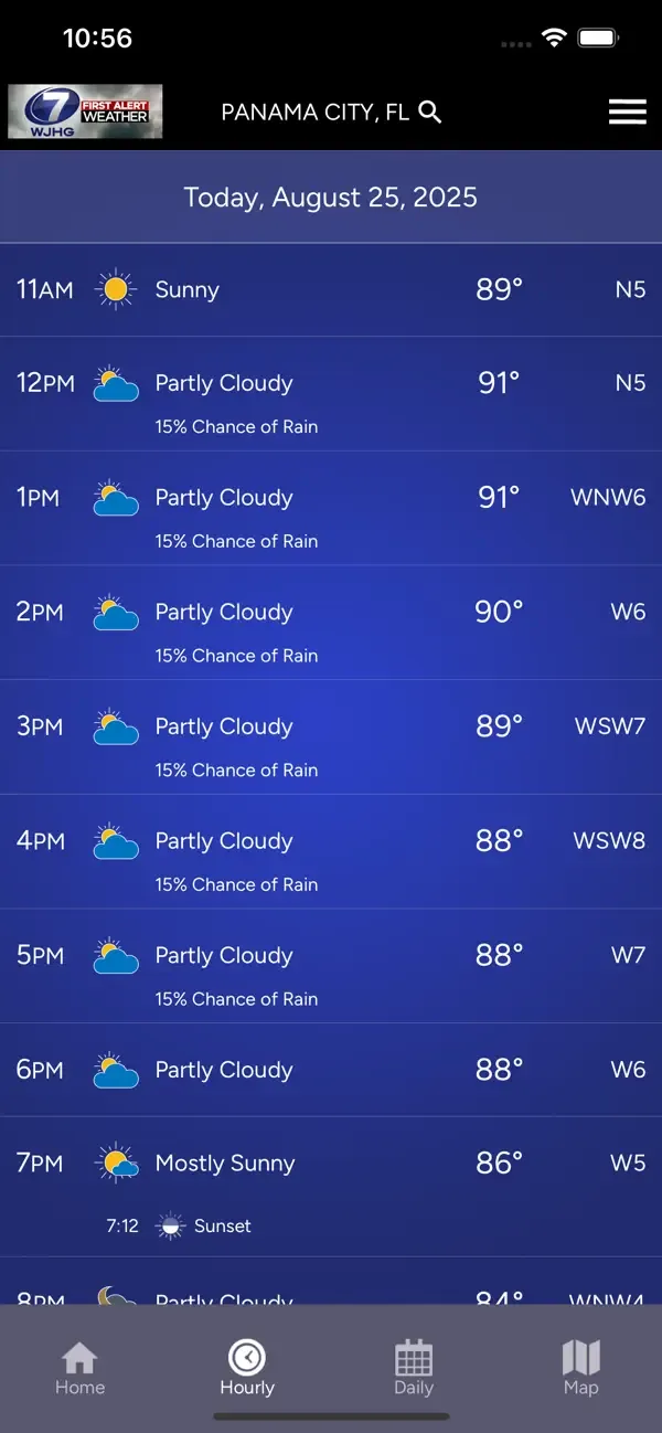 WJHG First Alert Weather screenshot 2