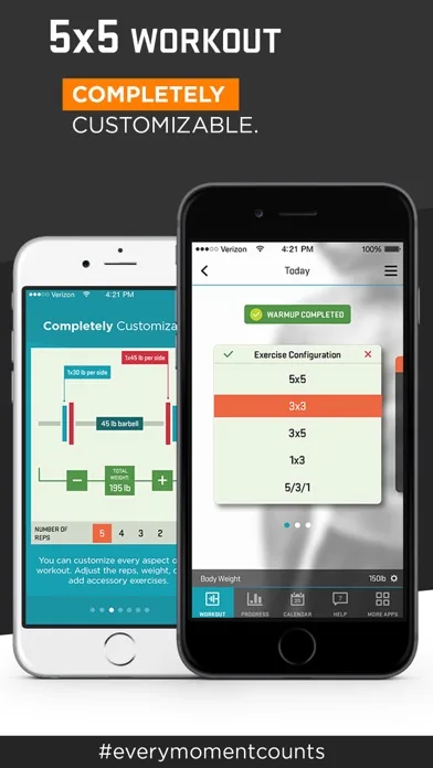 5x5 Workout - Zen Labs screenshot 4