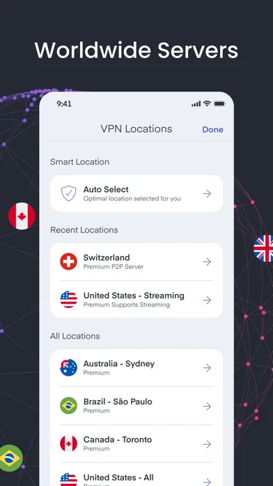 VPN Vault - Super Proxy App screenshot 4