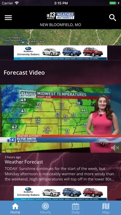 KRCG 13 WEATHER AUTHORITY screenshot 2