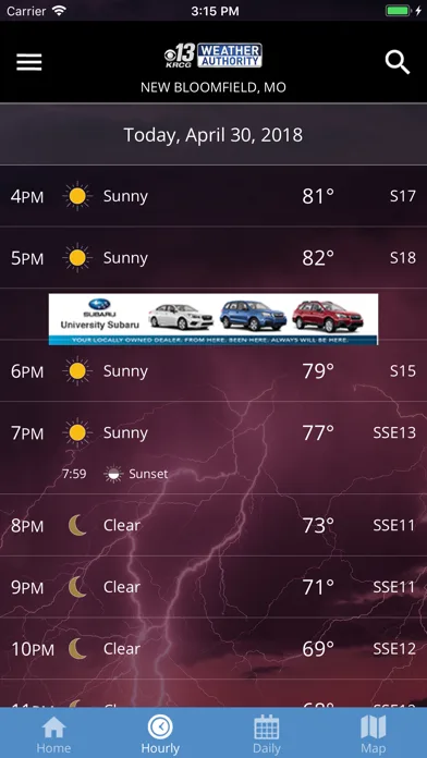 KRCG 13 WEATHER AUTHORITY screenshot 3