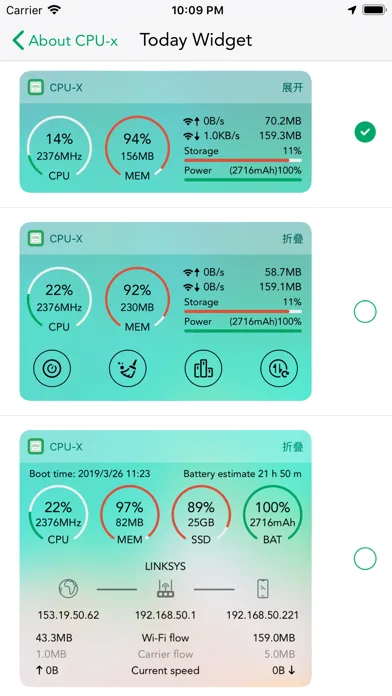 CPU-x Dasher z Battery life screenshot 3
