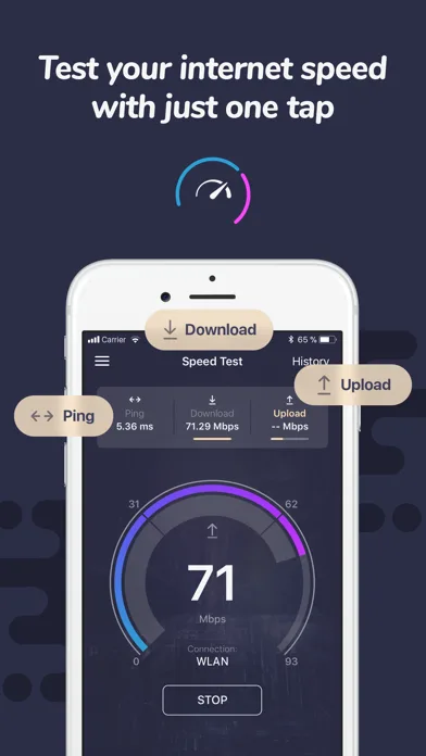 Speed Test: Network Ping Check screenshot 1