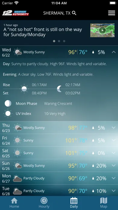 KXII Weather Authority App screenshot 4