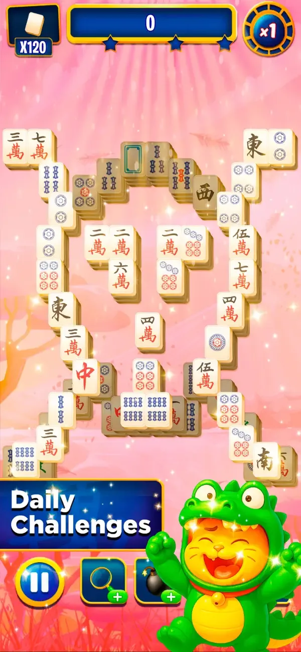 Lucky Cat Mahjong Solitaire screenshot 3