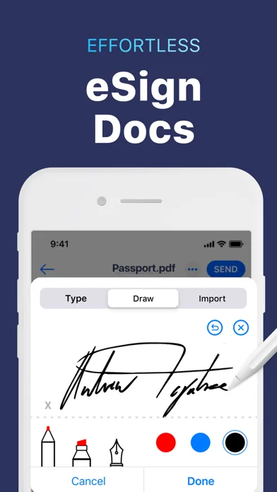 Fill and Sign PDF Documents. screenshot 1