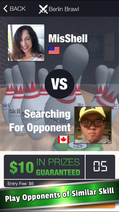 10 Pin Shuffle Tournaments screenshot 2