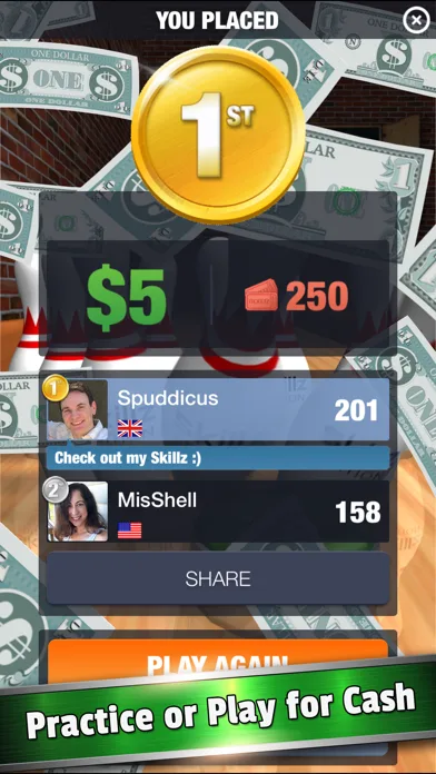 10 Pin Shuffle Tournaments screenshot 3