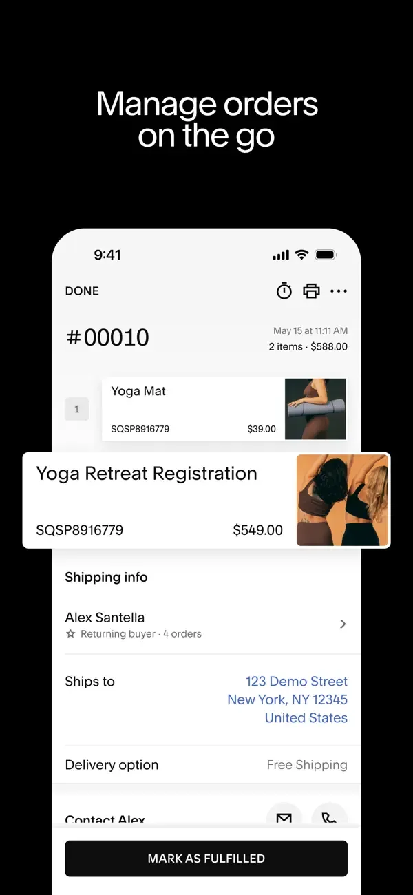 Squarespace: Run your business screenshot 1