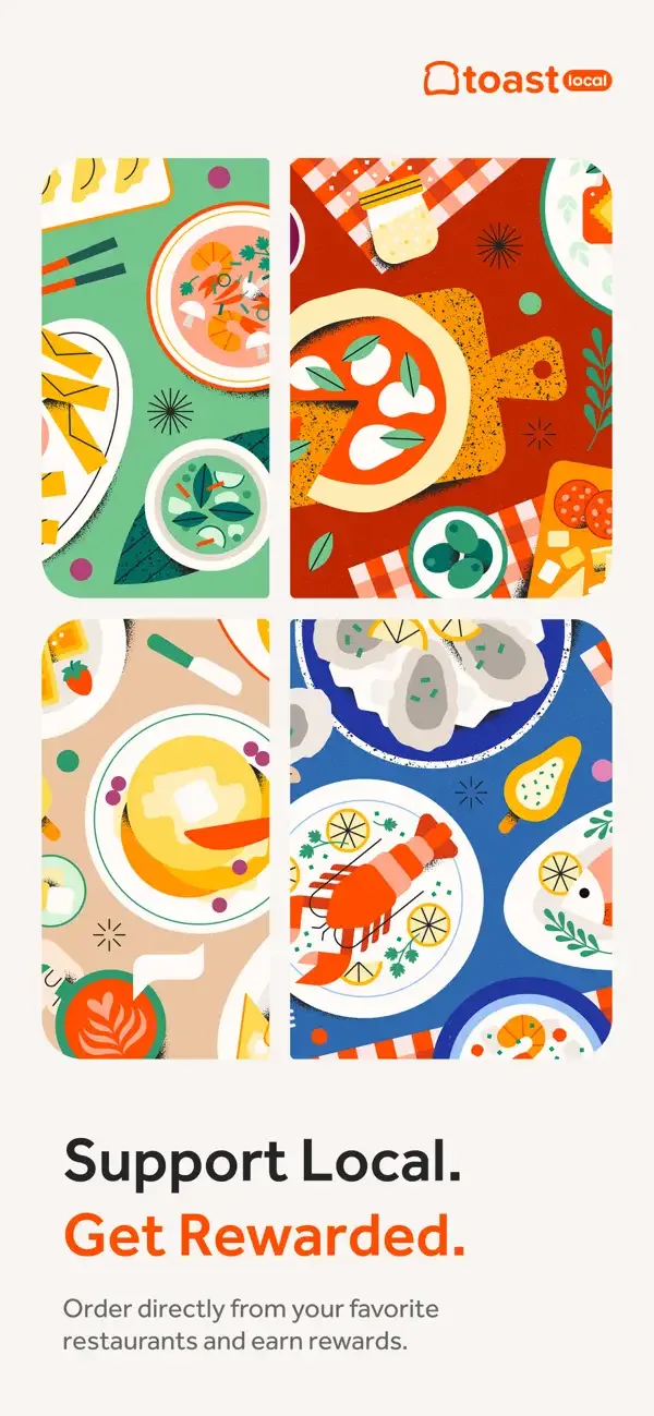Toast - Local Restaurants screenshot 1