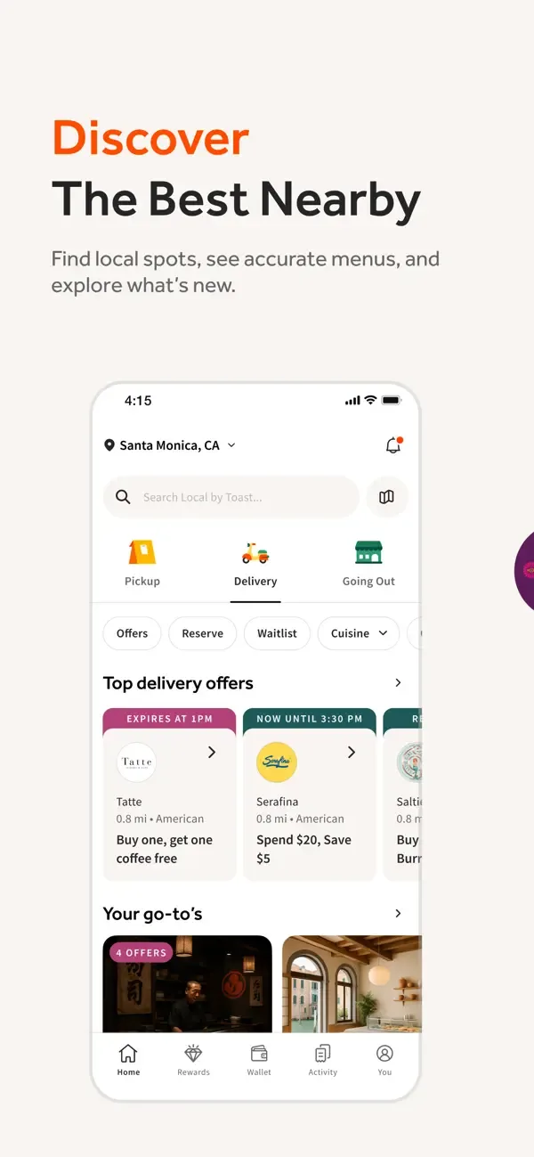 Toast - Local Restaurants screenshot 4