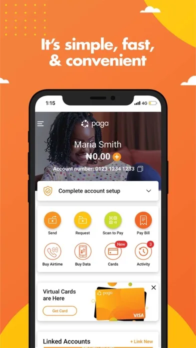 Paga - Send, Pay, and Bank screenshot 1