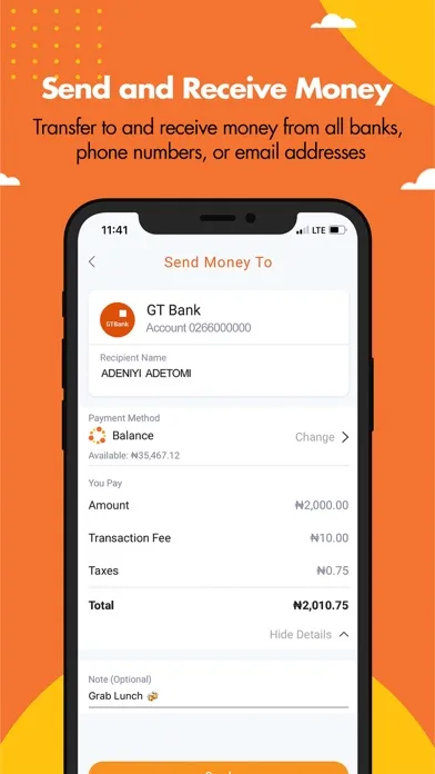 Paga - Send, Pay, and Bank screenshot 2