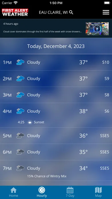 WEAU 13 First Alert Weather screenshot 2