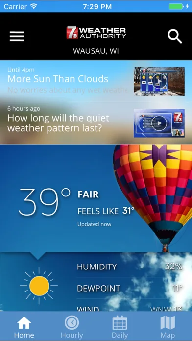 WSAW WZAW First Alert Weather screenshot 1