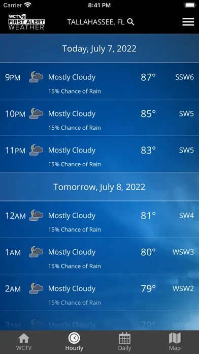 WCTV First Alert Weather screenshot 2