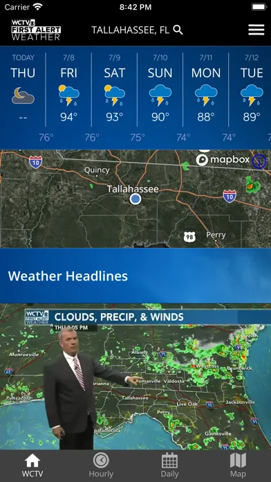 WCTV First Alert Weather screenshot 5