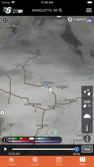 TV6 & FOX UP Weather screenshot 4