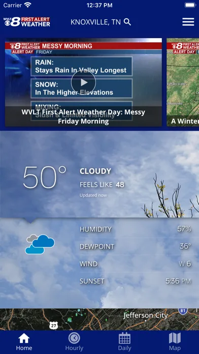 WVLT Weather screenshot 1