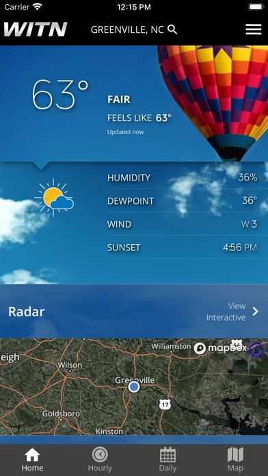 WITN Weather App screenshot 1
