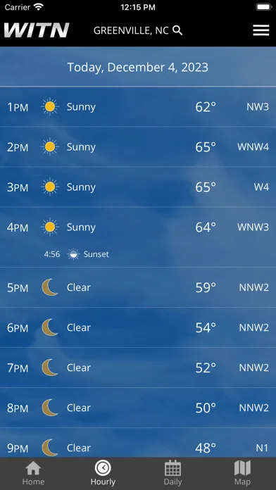 WITN Weather App screenshot 2