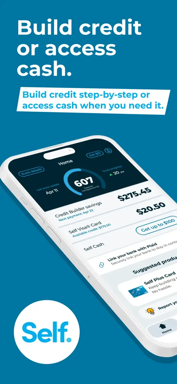 Self – Credit Builder & Cash screenshot 1