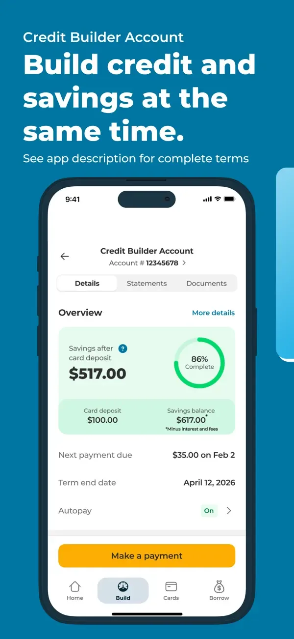 Self – Credit Builder & Cash screenshot 5