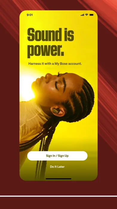 Bose screenshot 1