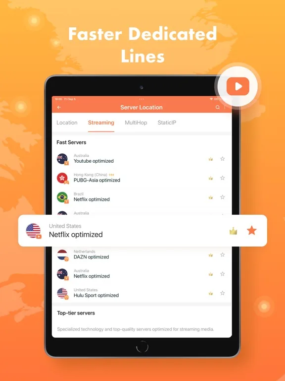 Turbo VPN Private Browser screenshot 3