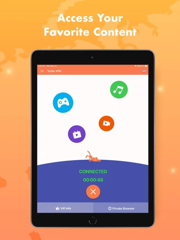 Turbo VPN Private Browser screenshot 5