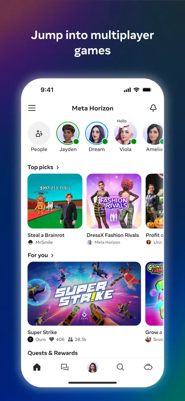 Meta Horizon screenshot 1