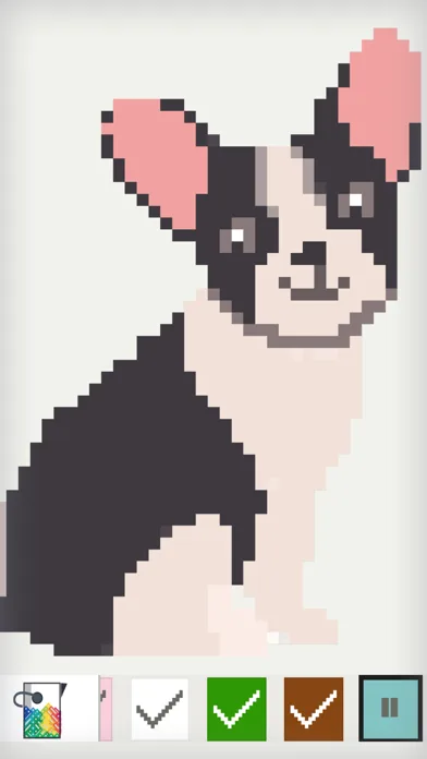 Pixel Land: color by number screenshot 1