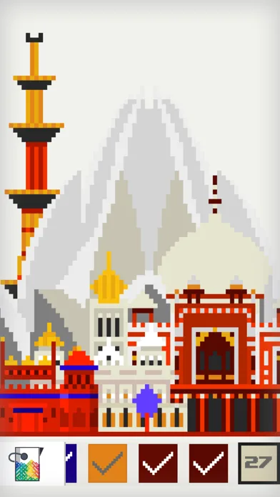 Pixel Land: color by number screenshot 2