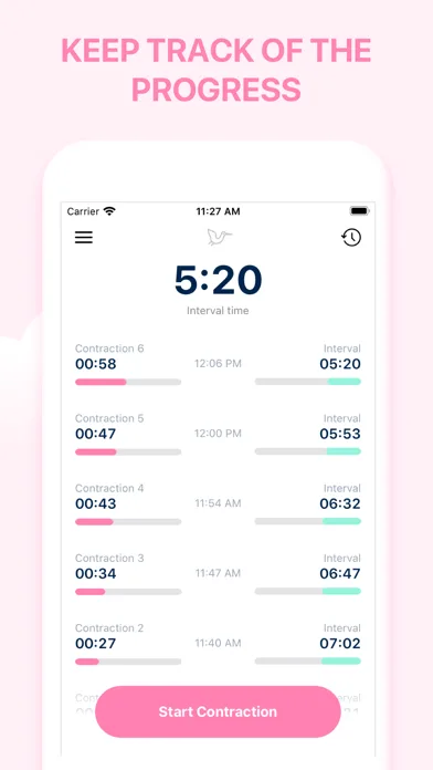 Storky - Contraction Timer screenshot 3
