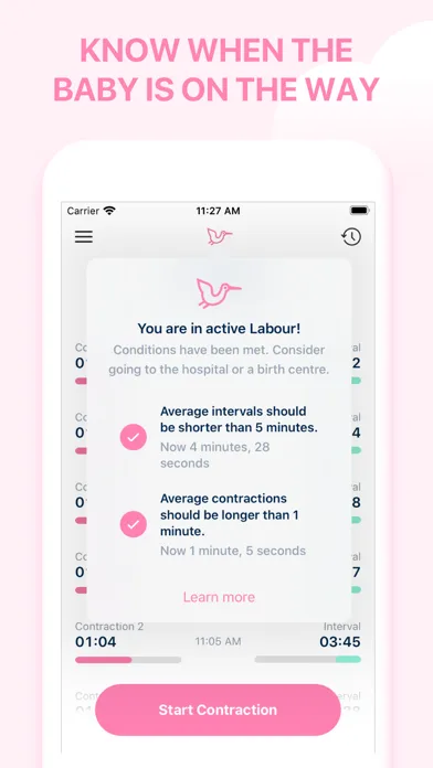 Storky - Contraction Timer screenshot 4