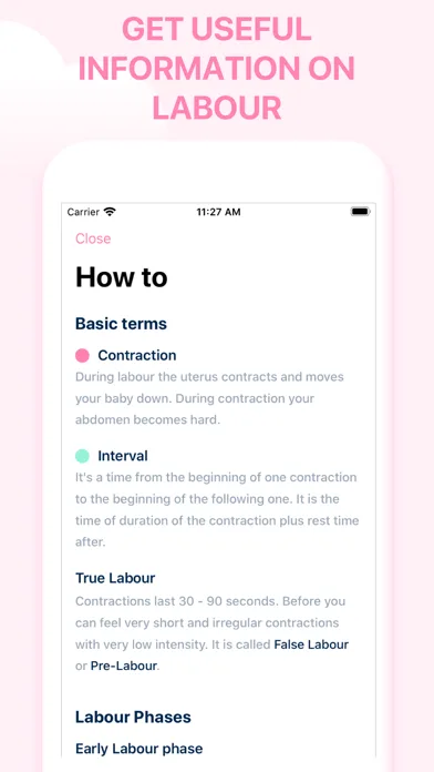 Storky - Contraction Timer screenshot 5
