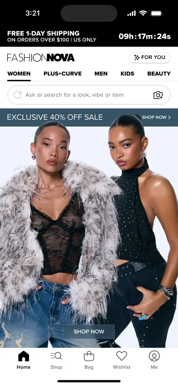 Fashion Nova: Trendy Shopping screenshot 1
