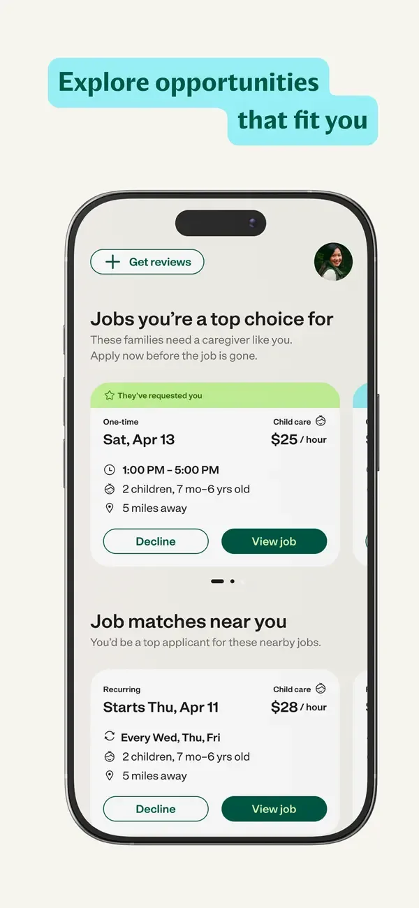 Care.com Caregiver: Find Jobs screenshot 4