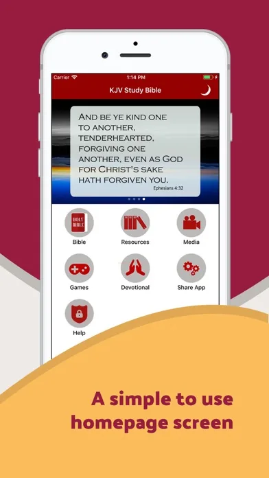 King James Study Bible - Audio screenshot 1